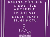 Kadına Yönelik Şiddet ile Mücadele IV. Ulusal Eylem Planı Bilgi Notu